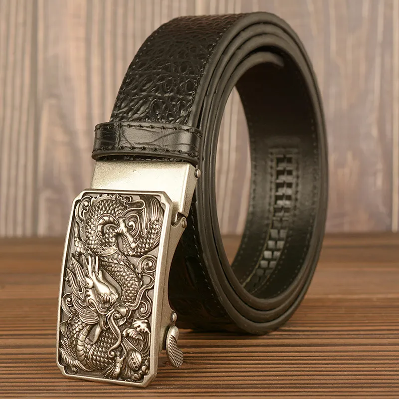 JKEM Alloy Leather Belts Unisex 4cm-7