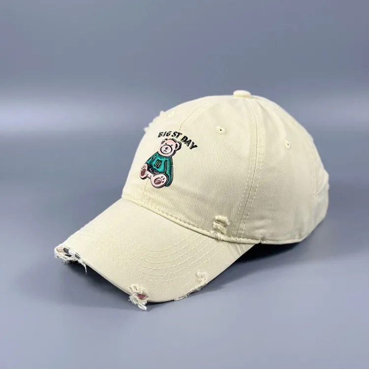 JKEM Cotton Polyester Blend Baseball Caps Unisex-15