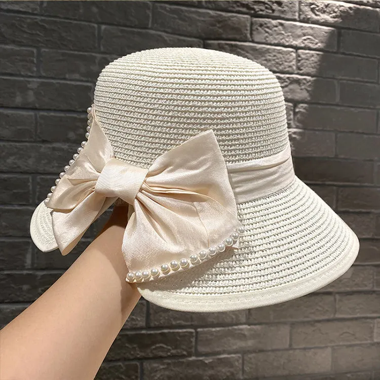 JKEM Paper Reed Sun Protection Hats Women's-10