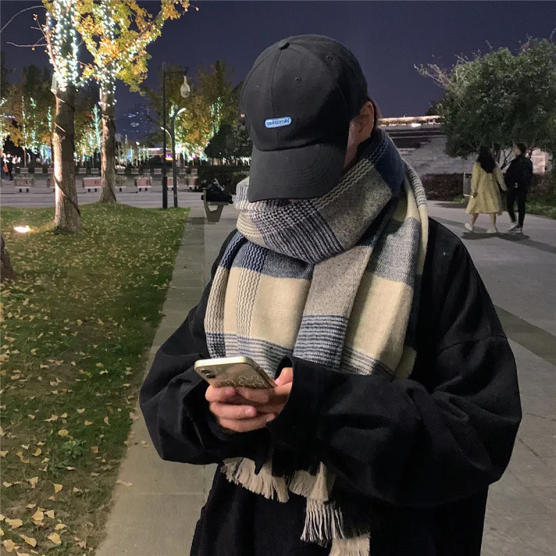 JKEM Knit Scarves Unisex-2