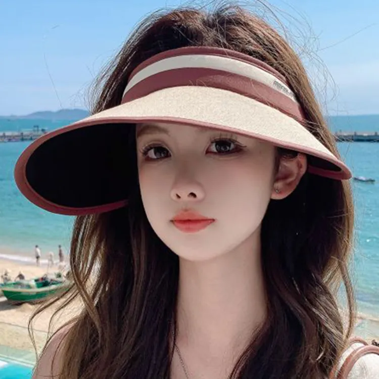 JKEM Polyester Sun Protection Hats Women's-11
