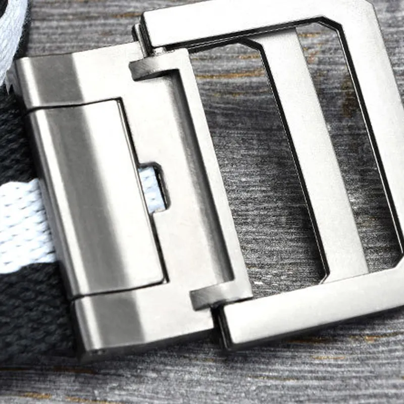 JKEM Canvas/Alloy Sports Belts Unisex 3CM-1