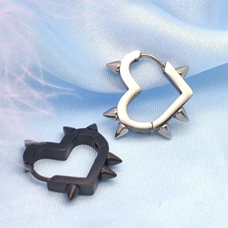 JKEM Stainless Steel Earrings Unisex-4