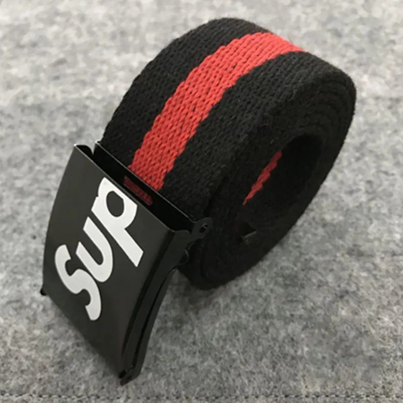 JKEM Canvas/Alloy Sports Belts Unisex 3.5cm-1
