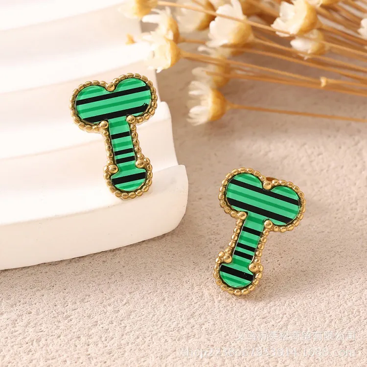 JKEM Stainless Steel Stud Earrings Unisex-9