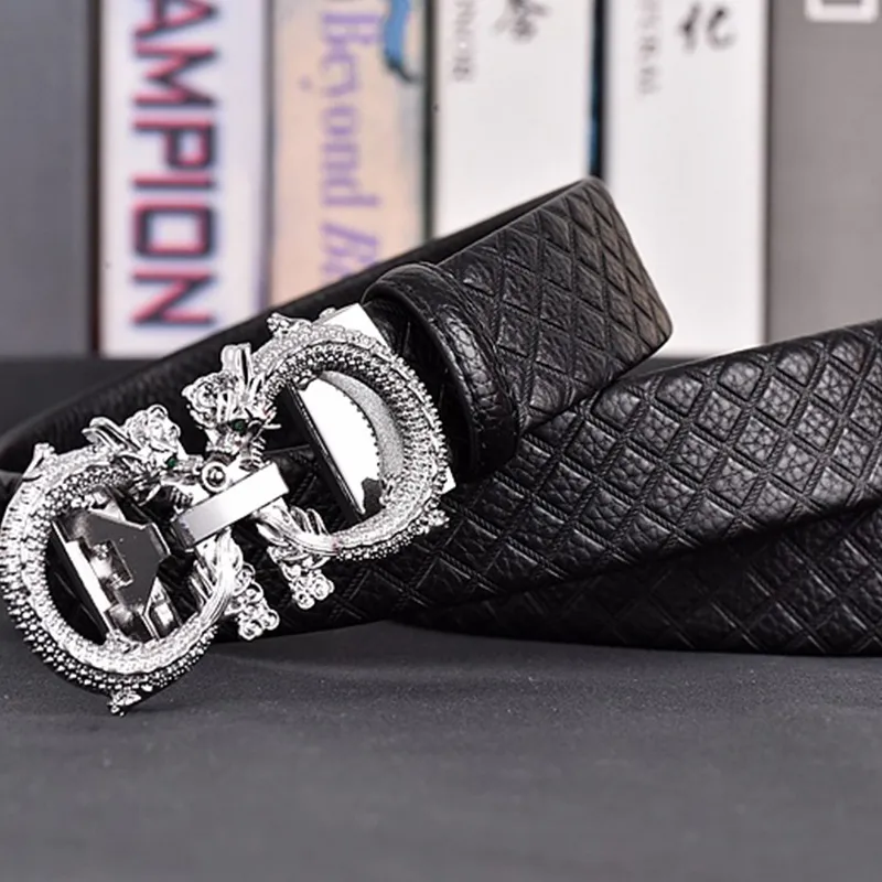 JKEM Cow Split Leather Leather Belts Unisex 3.5cm-20
