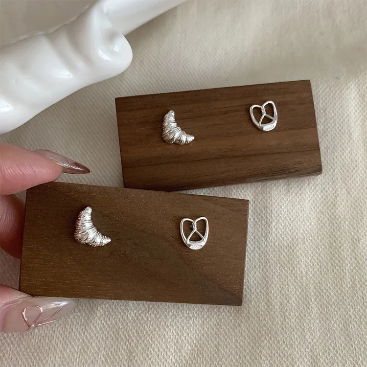 JKEM Copper Stud Earrings Women's-6