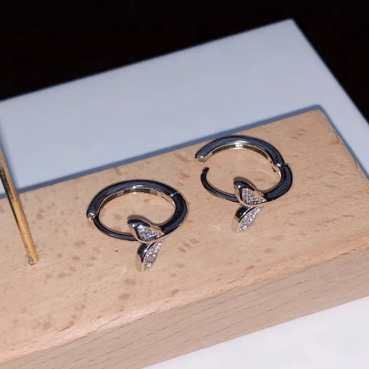 JKEM 925 Sterling Silver Earrings Unisex-1