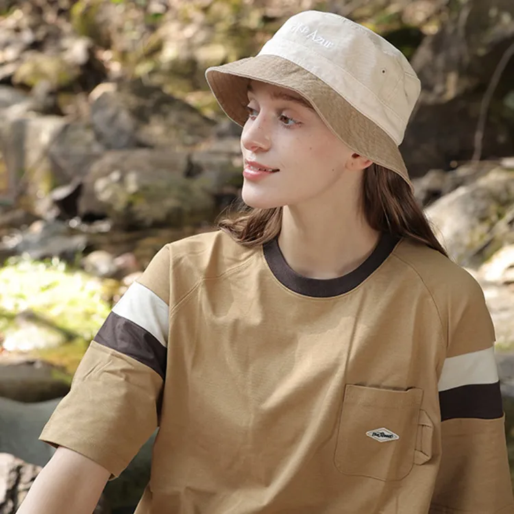 JKEM Cotton Polyester Blend Bucket Hats Unisex-9