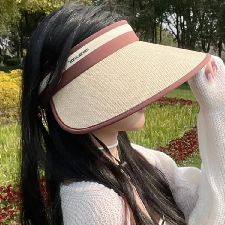 JKEM Polyester Sun Protection Hats Women's-15