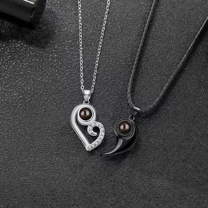 JKEM 925 Sterling Silver Necklaces Unisex-2