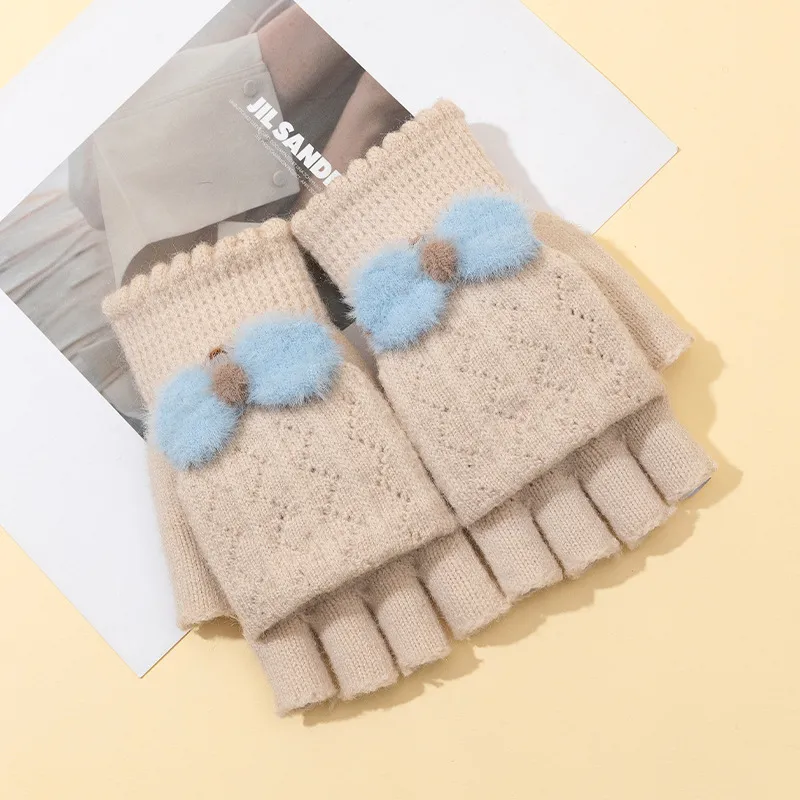 JKEM Knit Gloves Women's-11