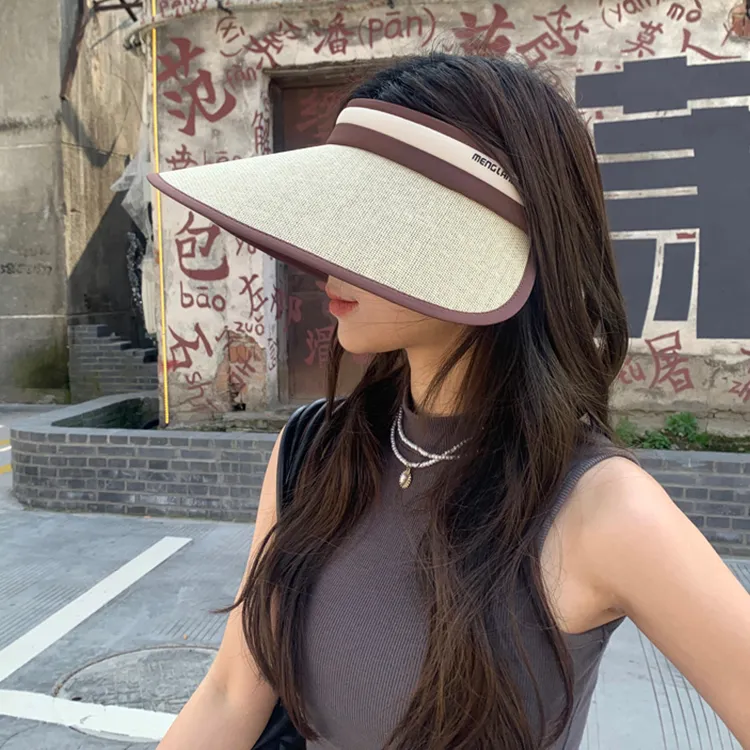 JKEM Polyester Sun Protection Hats Women's-14