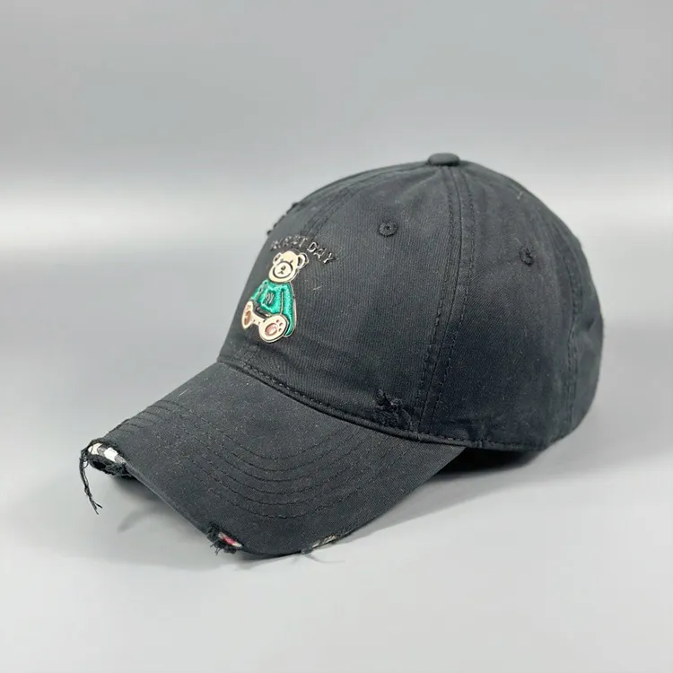 JKEM Cotton Polyester Blend Baseball Caps Unisex-1