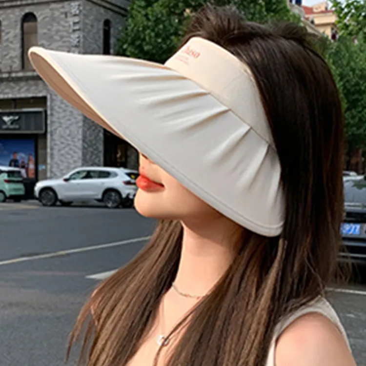JKEM Polyester Sun Protection Hats Women's-5