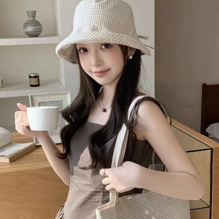 JKEM Polyester Bucket Hats Women's-1