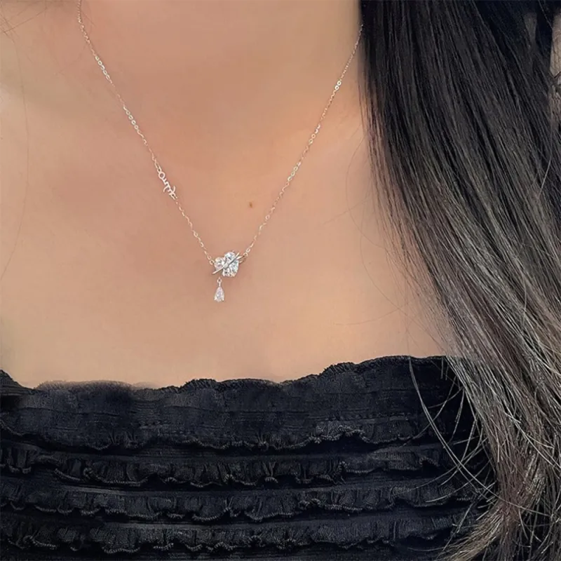 JKEM S999 Fine Silver Necklaces Women's-2