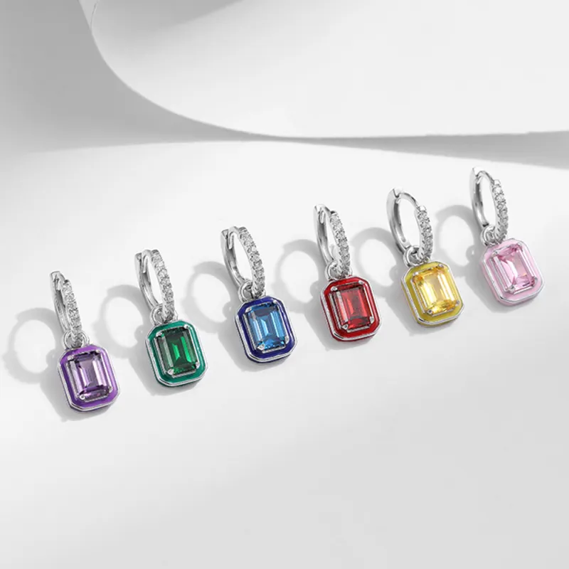 JKEM S925 Silver Earrings Women's-11