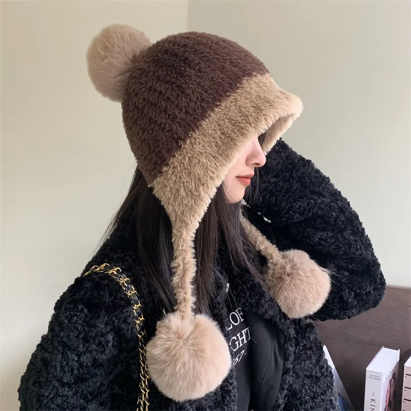JKEM Teddy Fleece Hats & Caps Unisex-6