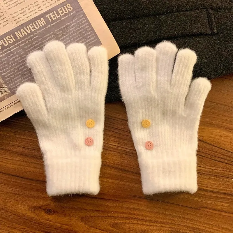 JKEM Acrylic Knit Gloves Unisex-2