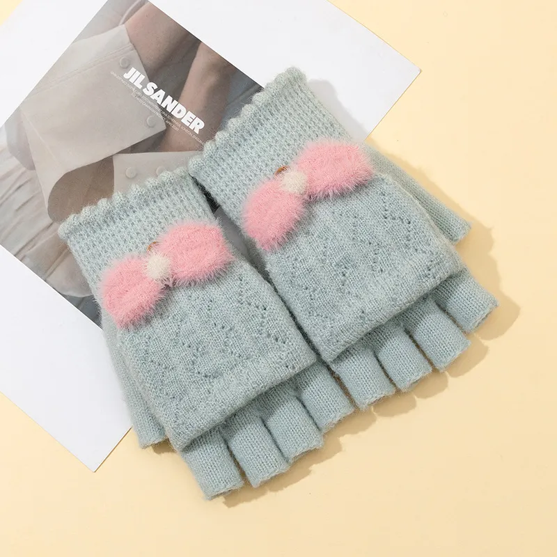 JKEM Knit Gloves Women's-7
