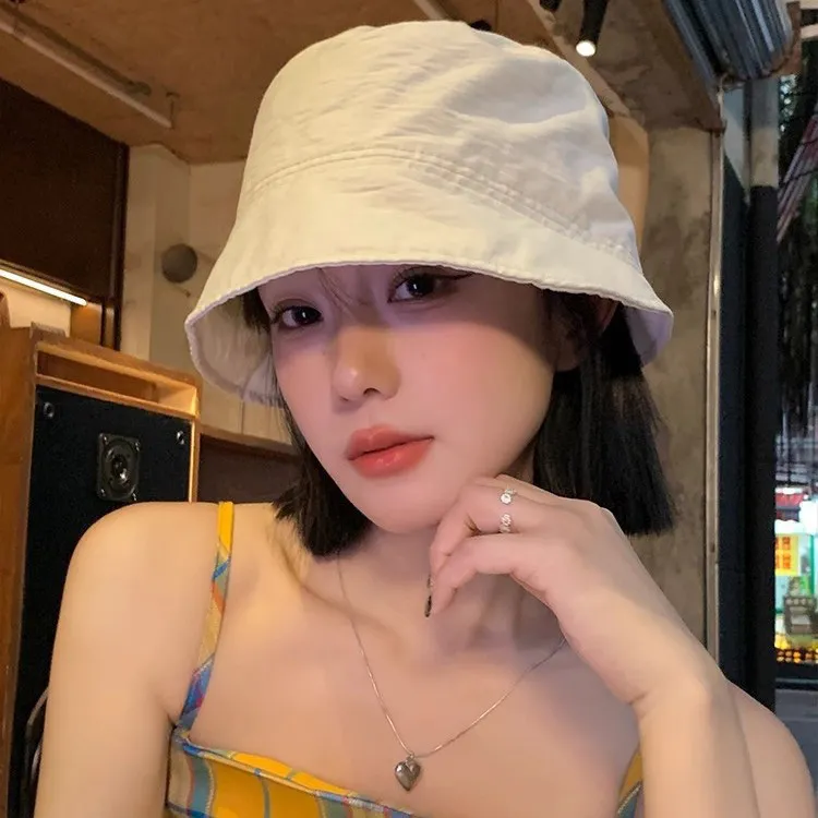 JKEM Cotton Polyester Blend Bucket Hats Women's-3