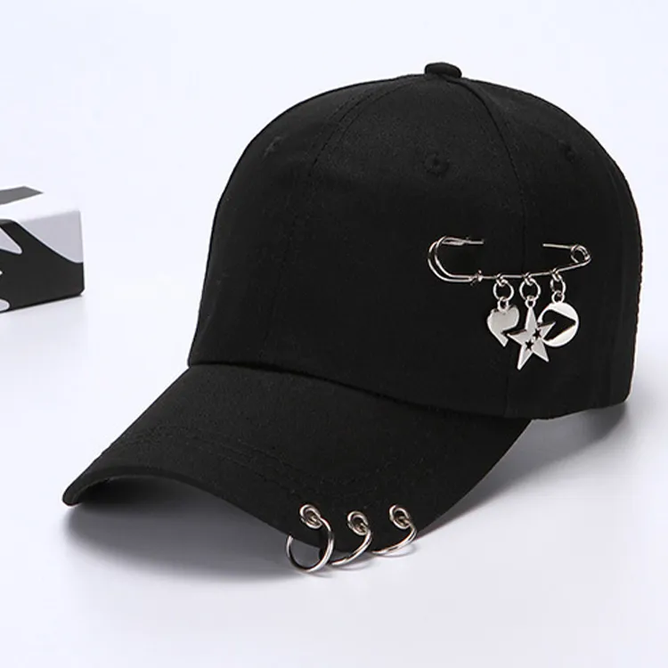 JKEM Cotton Polyester Blend Baseball Caps Unisex-3