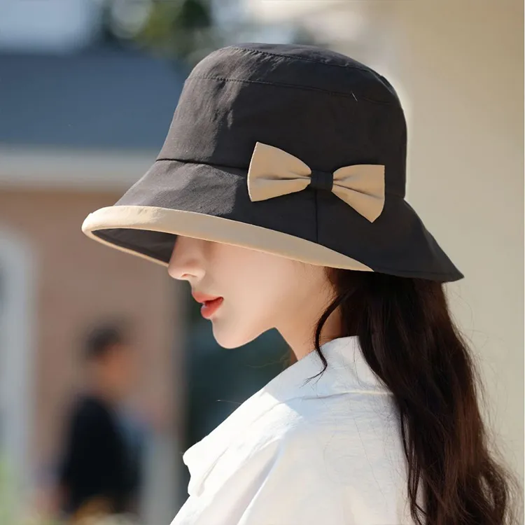 JKEM Polyester Bucket Hats Women's-3