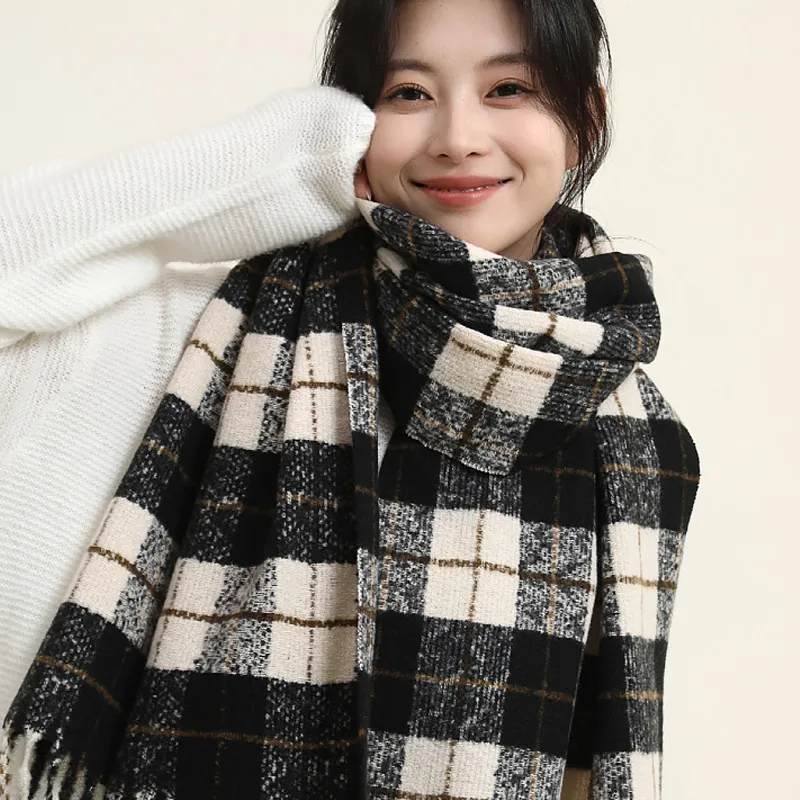 JKEM Knit Scarves Unisex-5