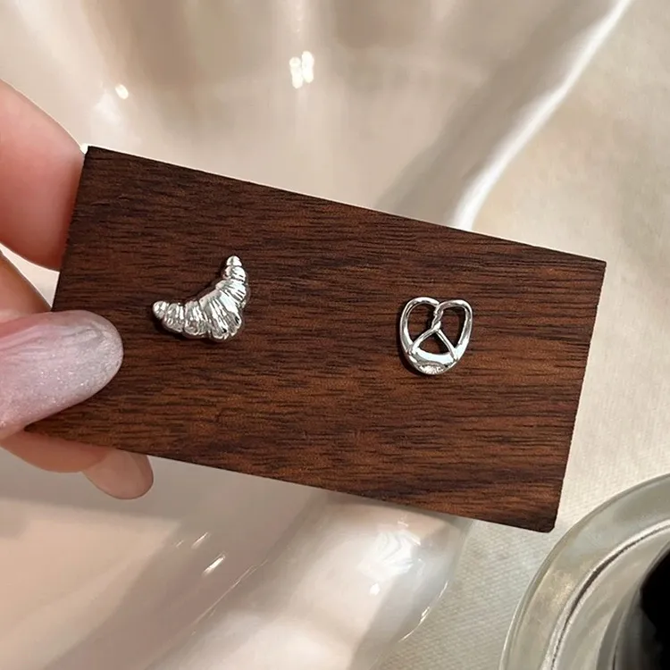 JKEM Copper Stud Earrings Women's-2