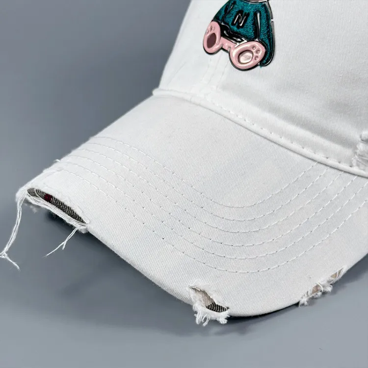 JKEM Cotton Polyester Blend Baseball Caps Unisex-8