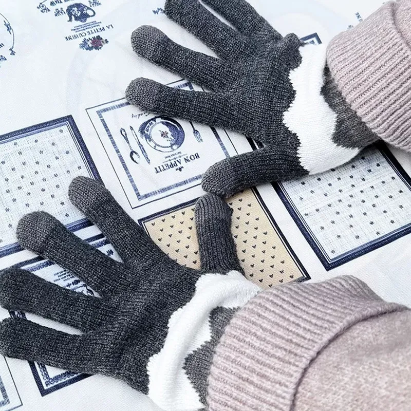 JKEM Cotton Blend Knit Gloves Unisex-6