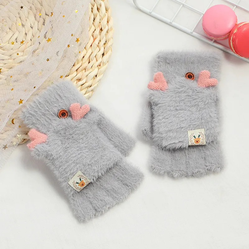 JKEM Polyester Knit Gloves Women's-1