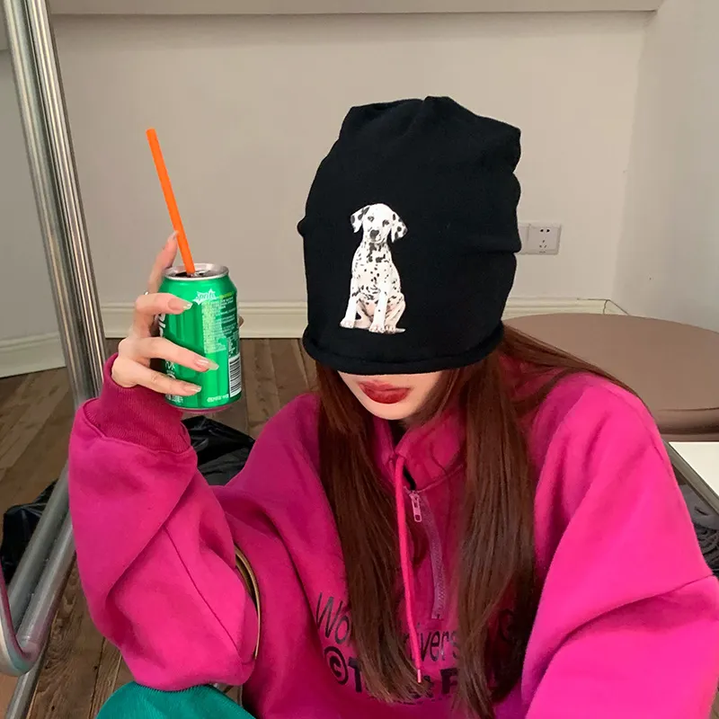 JKEM Cotton Polyester Blend Beanies Unisex-1