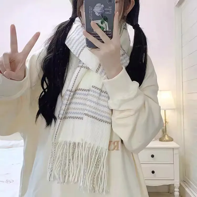 JKEM Knit Scarves Unisex-2