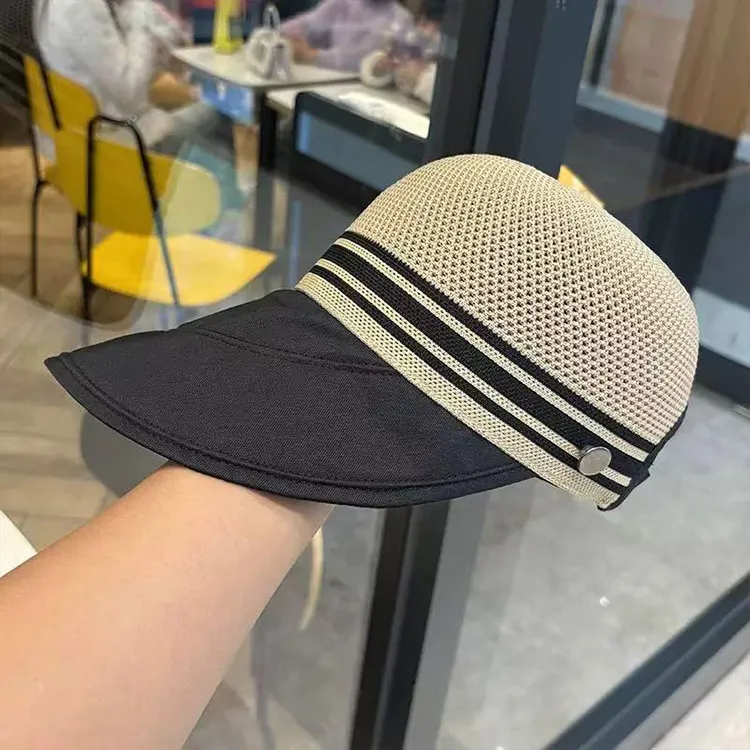 JKEM Cotton Polyester Blend Sun Protection Hats Women's-10