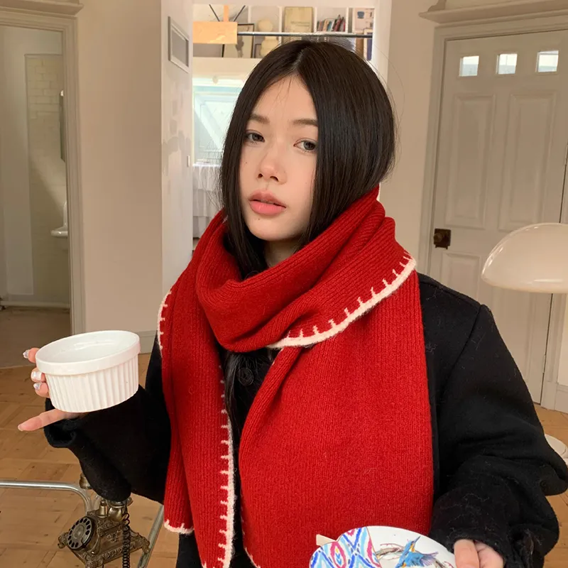 JKEM Knit Scarves Unisex-1
