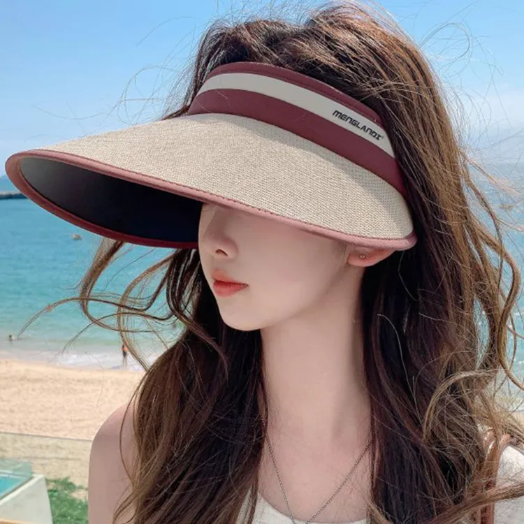 JKEM Polyester Sun Protection Hats Women's-12