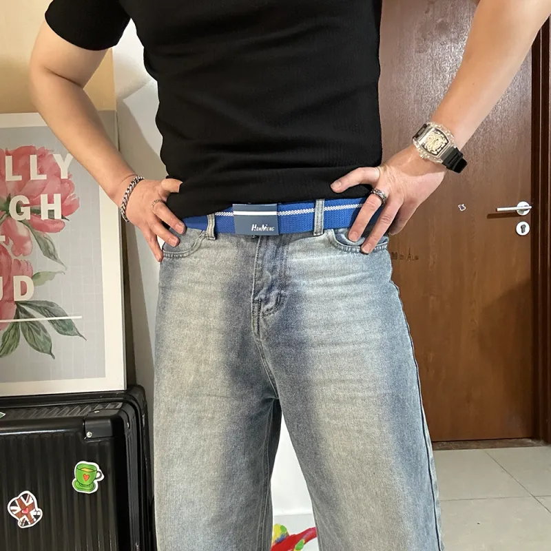 JKEM Nylon/Alloy Belt Unisex 3.8-3