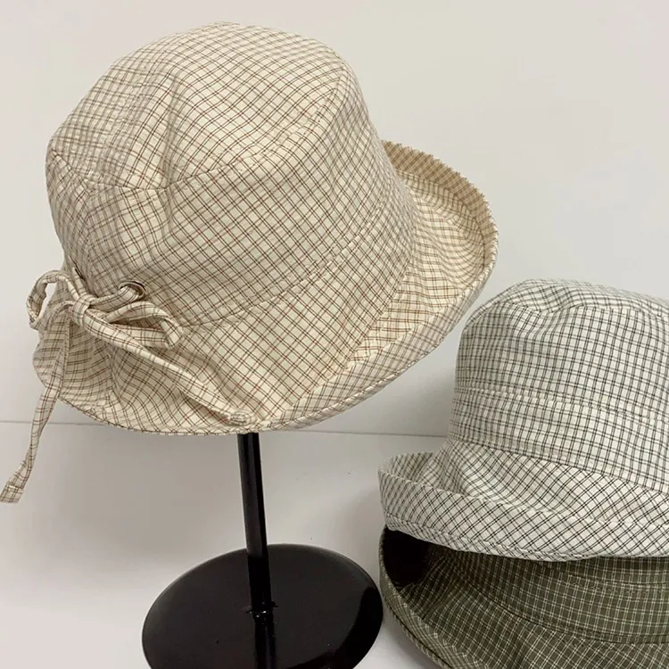 JKEM Polyester Bucket Hats Women's-4