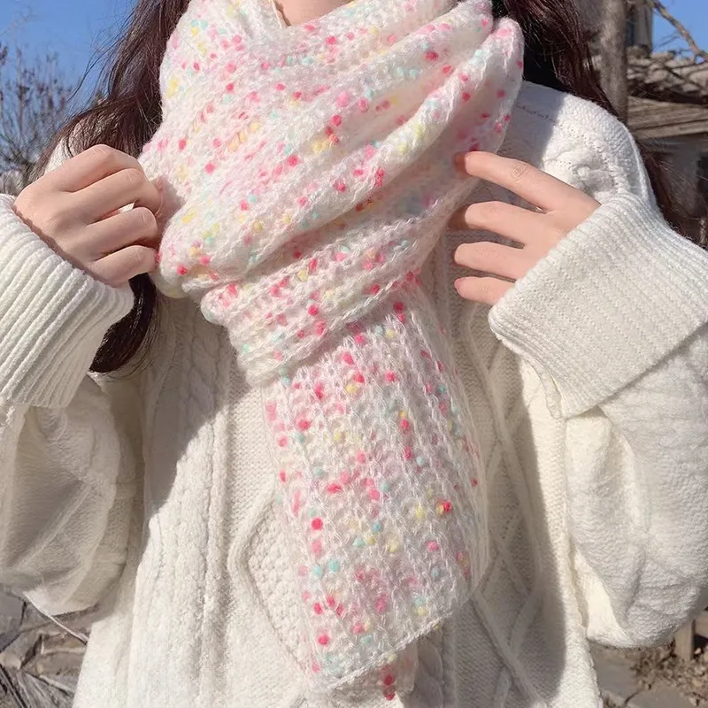 JKEM Knit Scarves Women's-6