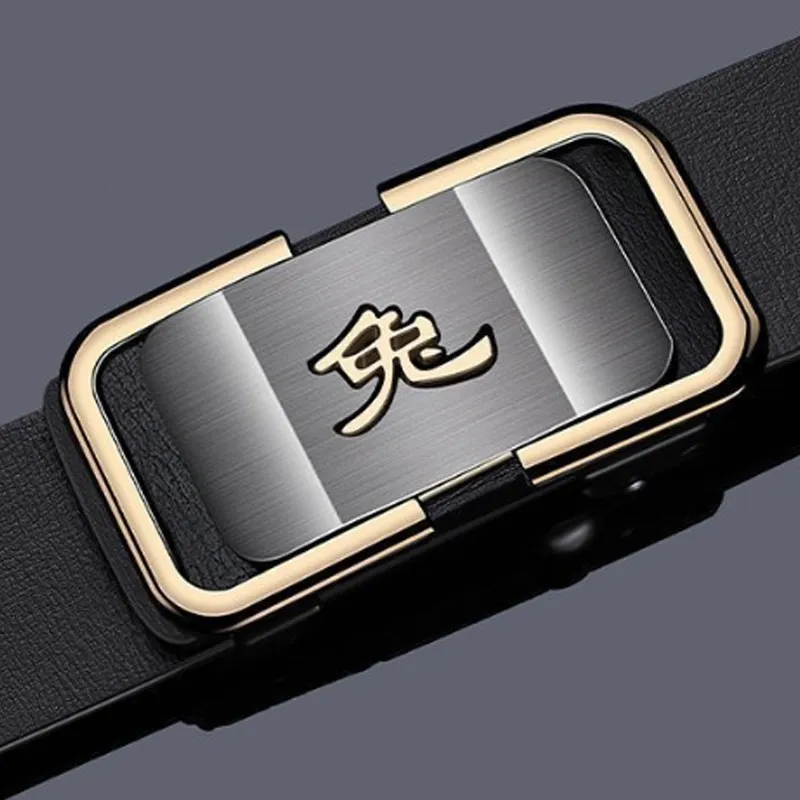 JKEM PU Leather Belts Unisex 3.2cm-1