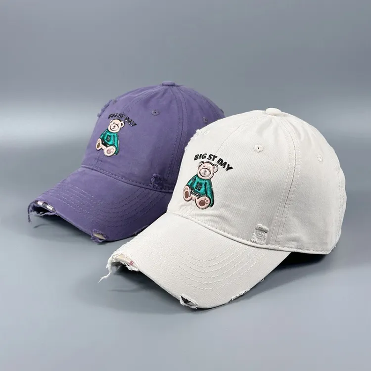 JKEM Cotton Polyester Blend Baseball Caps Unisex-18