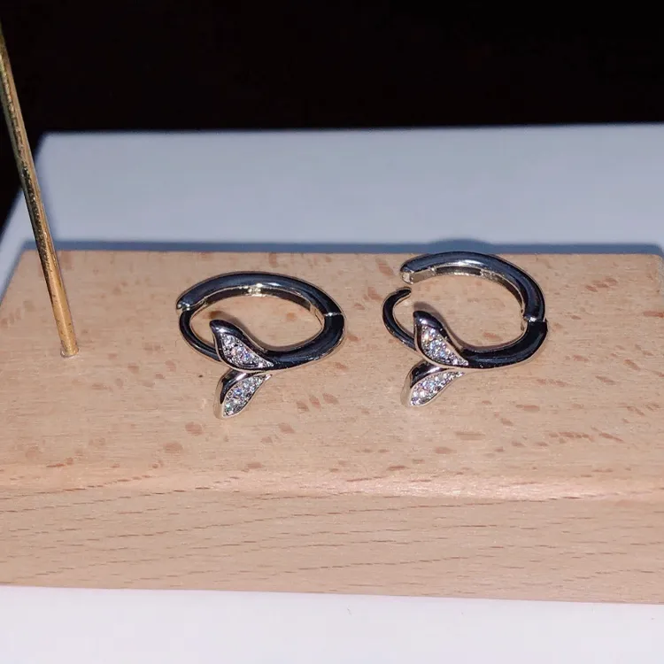 JKEM 925 Sterling Silver Earrings Unisex-2