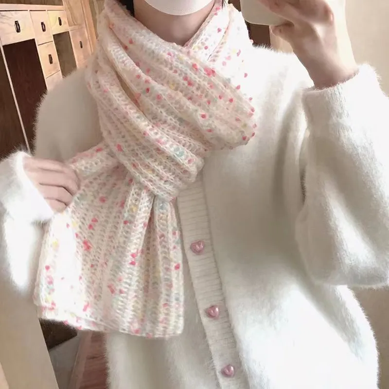 JKEM Knit Scarves Women's-2