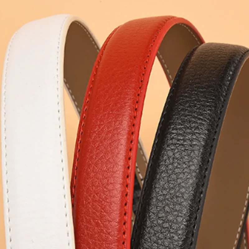 JKEM Cow Split Leather, Alloy Leather Belts Women's 3cm-2