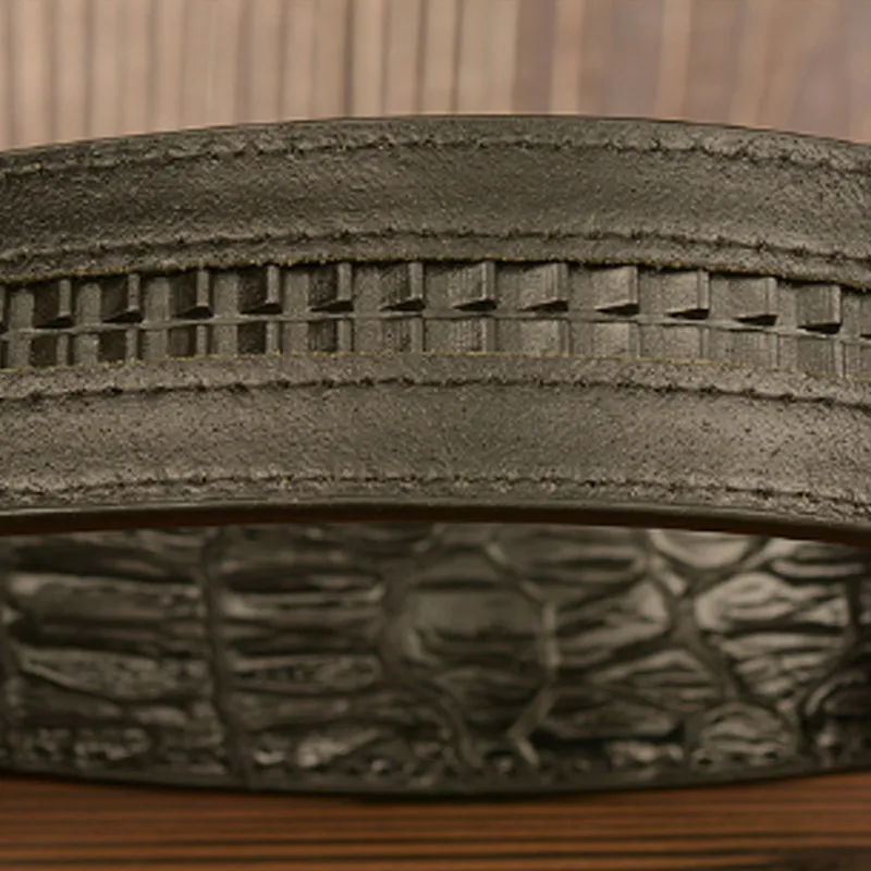 JKEM Alloy Leather Belts Unisex 4cm-9