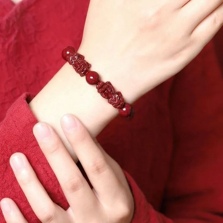 JKEM Cinnabar Bracelets Women's-3