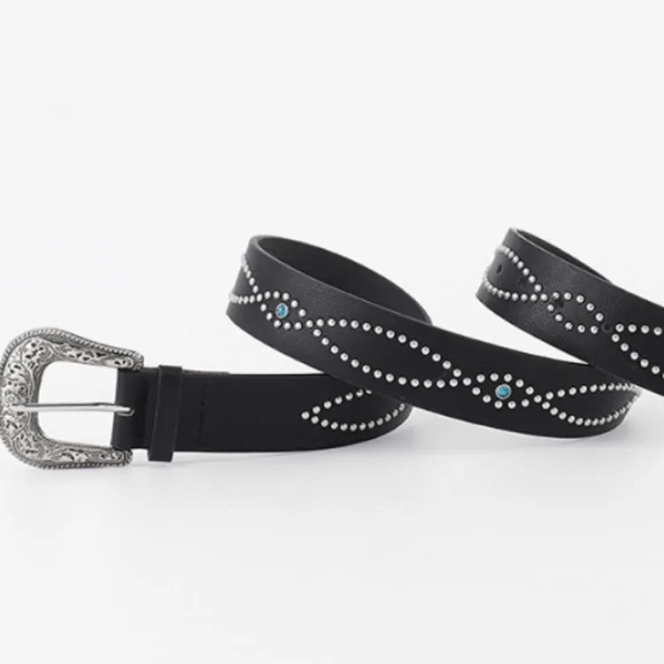 JKEM PU Leather Belts Unisex 3.7cm-8