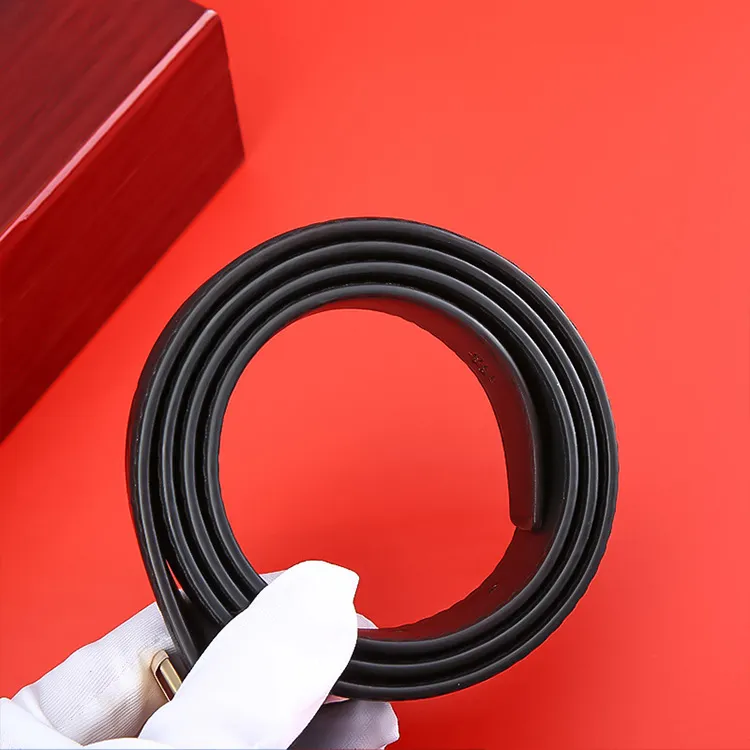 JKEM Cow Split Leather Belts Unisex 3.5cm-11